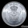 DENMARK, Frederick IX, 5 Kroner 1960, Silver Wedding Anniversary, UNC DENMARK, Frederick IX, 5 Kroner 1960, Silver Wedding Anniversary, UNC