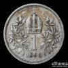 AUSTRIA, Franz Joseph I, 1 Corona 1895, VF/VF+