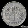 AUSTRIA, Franz Joseph I, 1 Corona 1899, VF/VF+