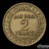FRANCE, Third Republic, 2 Francs 1924, aUNC
