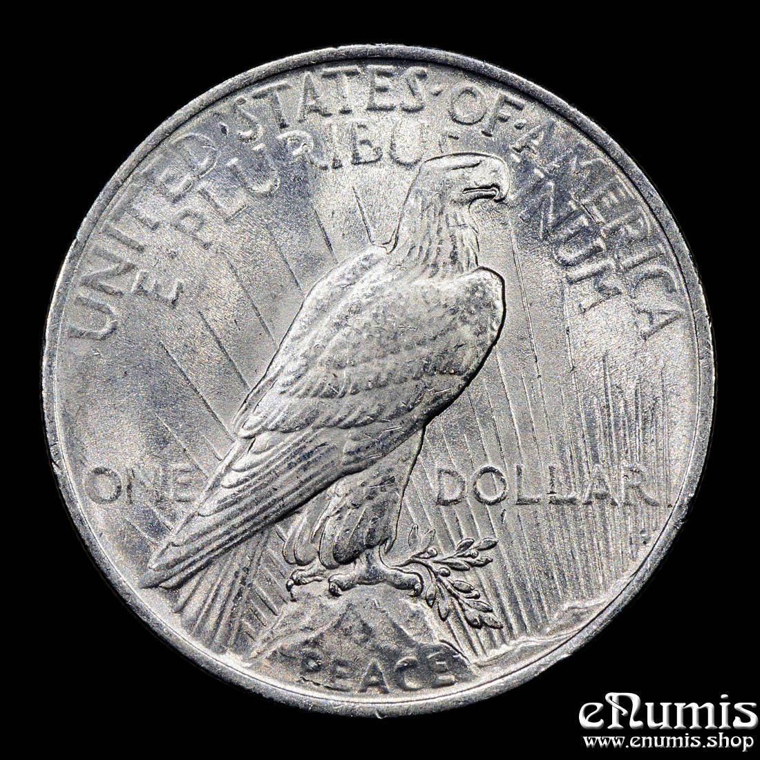 USA, $1 Peace Dollar 1923, Philadelphia, UNC
