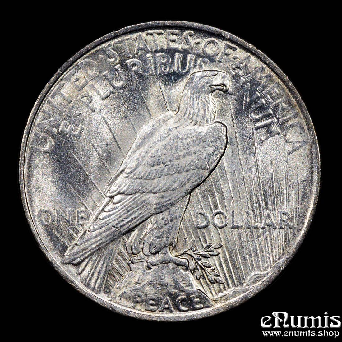 USA, $1 Peace Dollar 1923, Philadelphia, UNC USA, $1 Peace Dollar 1923, Philadelphia, UNC
