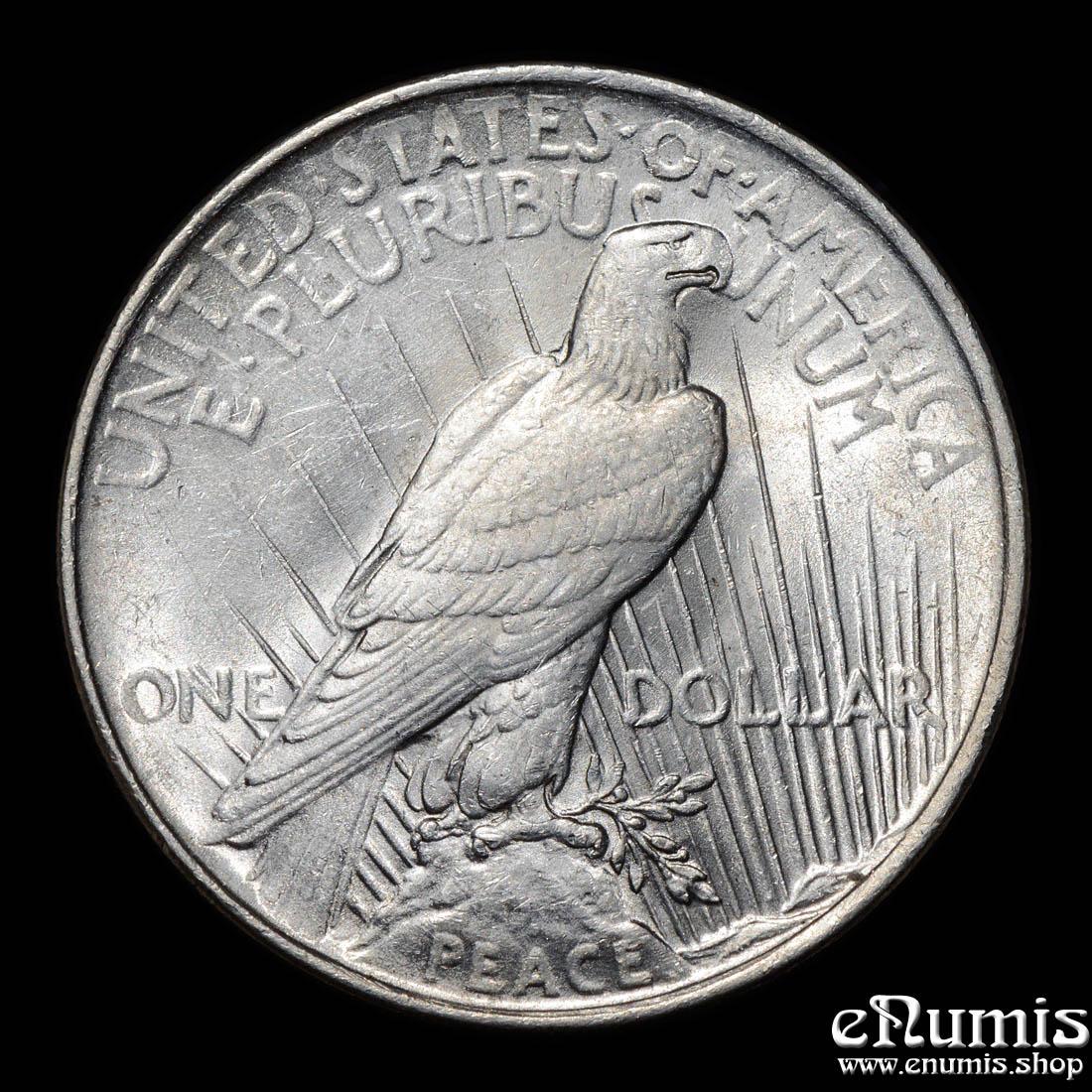 USA, $1 Peace Dollar 1922, Philadelphia, aUNC USA, $1 Peace Dollar 1922, Philadelphia, aUNC
