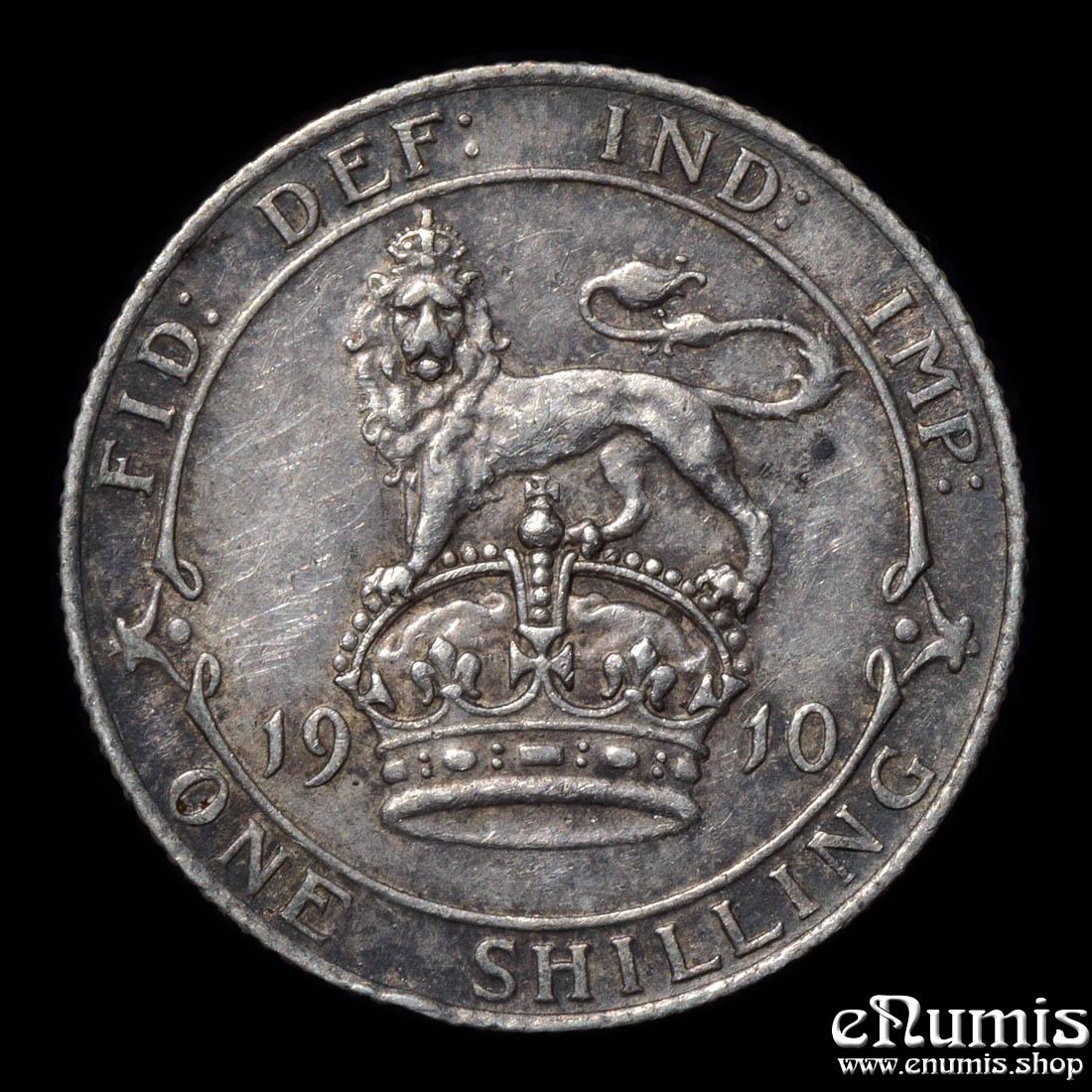 Great Britain, Edward VII, Shilling 1910, XF+