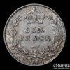 Great Britain, Victoria, Sixpence 1893, XF+ Great Britain, Victoria, Sixpence 1893, XF+