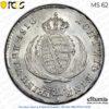 Germany, Saxony, Friedrich August I, 1/6 Taler 1810, PCGS MS 62 Germany, Saxony, Friedrich August I, 1/6 Taler 1810, PCGS MS 62