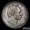 DENMARK, Christian IX, 2 Kroner 1888, 25th Anniversary of Reign, UNC