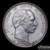 DENMARK, Christian IX, 2 Kroner 1888, 25th Anniversary of Reign, XF-UNC