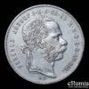 HUNGARY, Franz Joseph I, 1 Forint 1879, aUNC HUNGARY, Franz Joseph I, 1 Forint 1879, aUNC