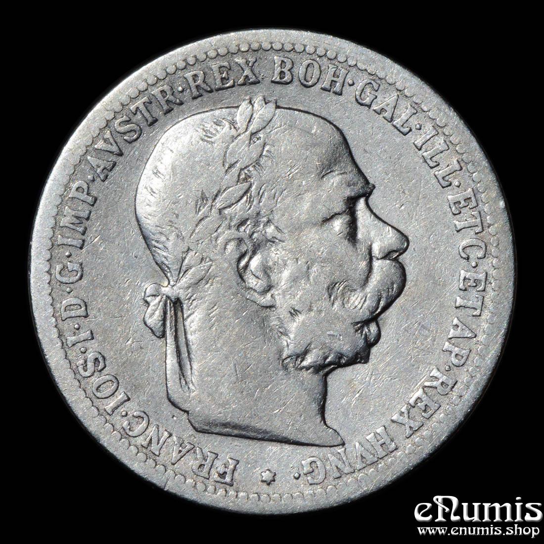 AUSTRIA, Franz Joseph I, 1 Corona 1900, aVF