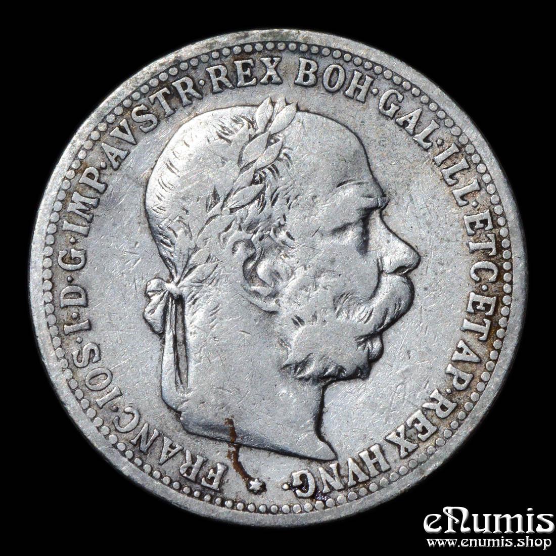 AUSTRIA, Franz Joseph I, 1 Corona 1902, VF AUSTRIA, Franz Joseph I, 1 Corona 1902, VF