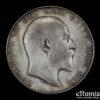 Great Britain, Edward VII, Halfcrown 1908, Scarce, Fine+ Great Britain, Edward VII, Halfcrown 1908, Scarce, Fine+