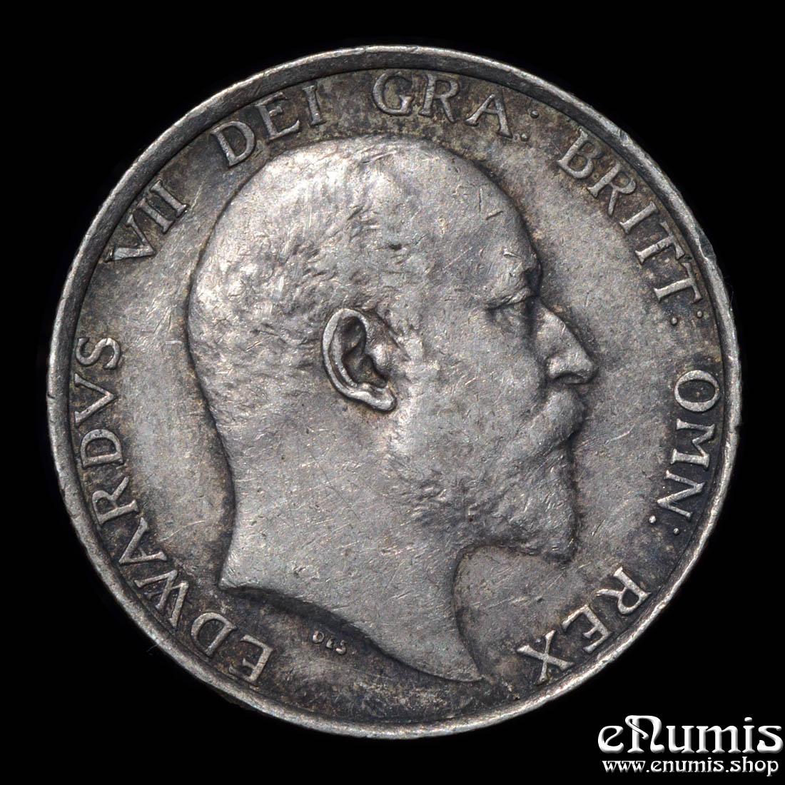 Great Britain, Edward VII, Shilling 1910, XF+