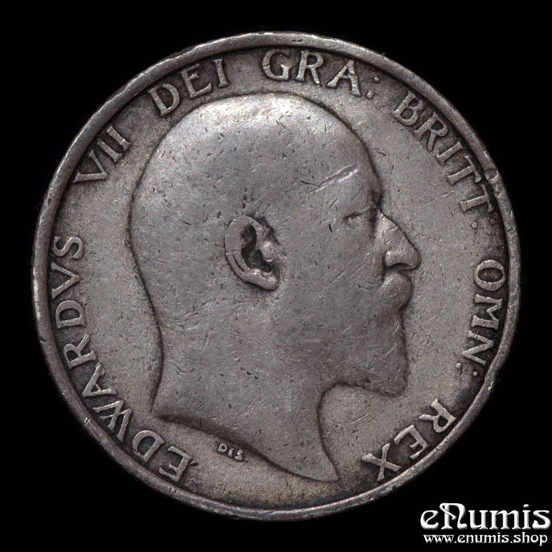 Great Britain, Edward VII, Shilling 1907, VF