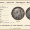 Great Britain, Edward VII, Shilling 1904, Rare!, XF+