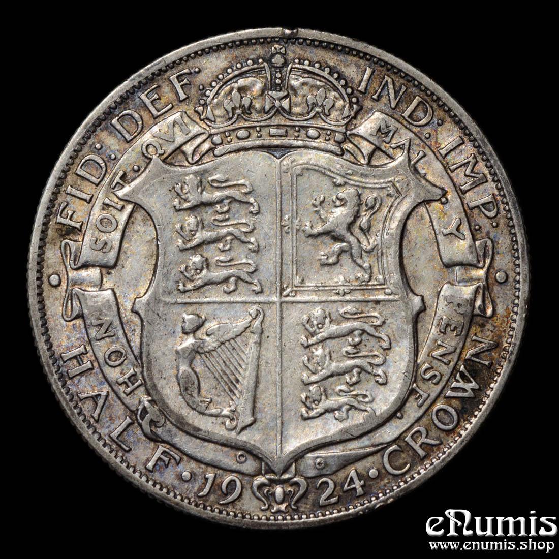 Great Britain, George V, Halfcrown 1924, aXF/XF