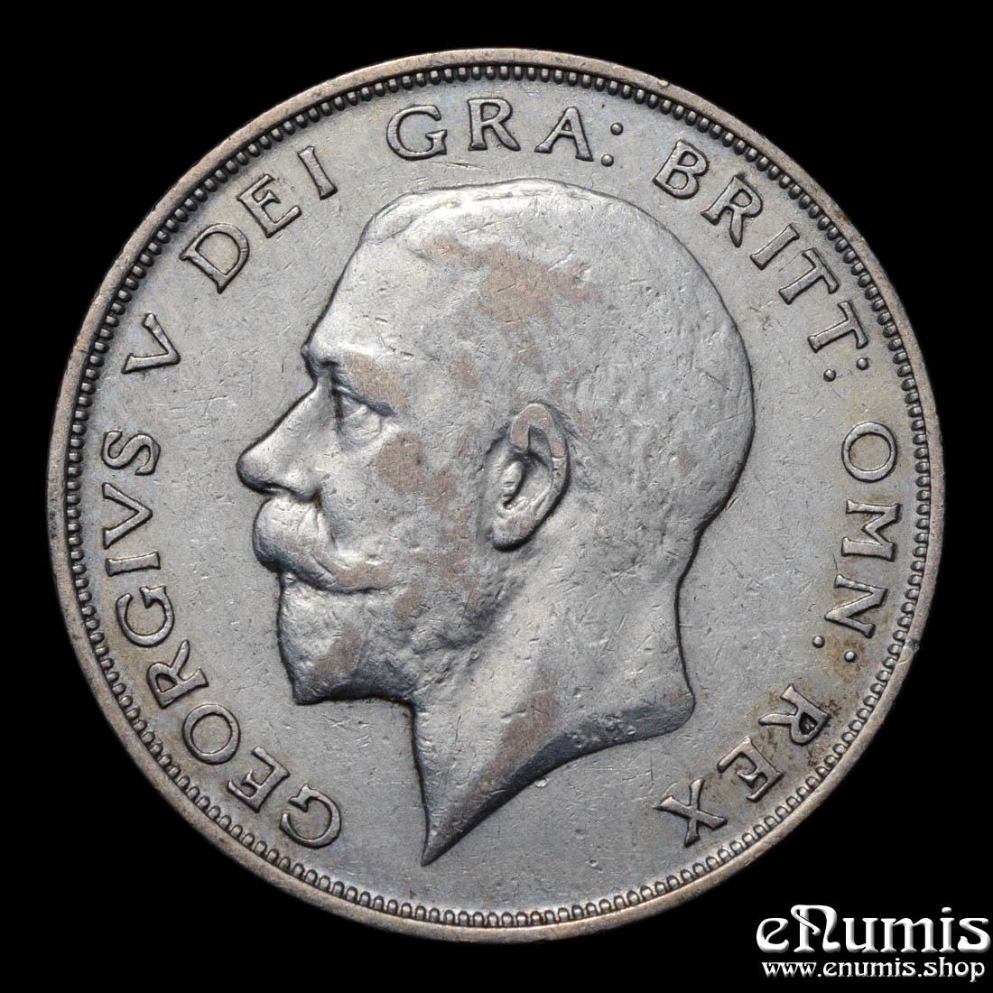 Great Britain, George V, Halfcrown 1923, VF/VF+ Great Britain, George V, Halfcrown 1923, VF/VF+