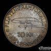 SWEDEN, Gustaf VI Adolf, 10 Kronor 1972, 90th Birthday, toned, UNC