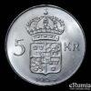 SWEDEN, Gustaf VI Adolf, 5 Kronor 1954, silver, UNC