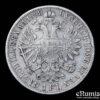 AUSTRIA, Franz Joseph I, 1 Florin Gulden 1858 V, Venice, scarce, aVF