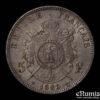 FRANCE, Napoleon III, 5 Francs 1868 BB, Strasbourg, XF++