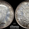 SWEDEN, Gustaf V, 1 Krona 1936, silver, UNC