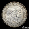 DENMARK, Christian X, 2 Kroner 1923, Silver Wedding Anniversary, UNC DENMARK, Christian X, 2 Kroner 1923, Silver Wedding Anniversary, UNC