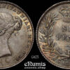 Great Britain, Victoria, Sixpence 1866, die number 23, UNC