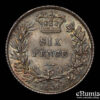Great Britain, Victoria, Sixpence 1866, die number 23, UNC