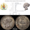 Great Britain, Victoria, Sixpence 1866, die number 23, UNC