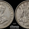 AUSTRALIA, George V, 6 Pence 1926, XF