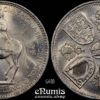 Great Britain, Elizabeth II, Crown 1953, Coronation, UNC