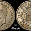 Great Britain, George VI, Crown 1937, silver, aUNC