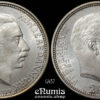DENMARK, Christian X, 2 Kroner 1912, Death of Frederik VIII, UNC