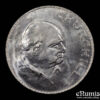 Great Britain, Elizabeth II, Crown 1965, Churchill, UNC Great Britain, Elizabeth II, Crown 1965, Churchill, UNC