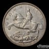 Great Britain, George V, Crown 1935, Art Deco, aUNC