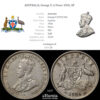 AUSTRALIA, George V, 6 Pence 1926, XF