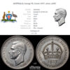 AUSTRALIA, George VI, Crown 1937, silver, XF-UNC/aUNC