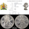 Great Britain, Elizabeth II, Crown 1960, UNC