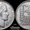 FRANCE, Third Republic, 20 Francs 1933, Turin, silver, variety, XF