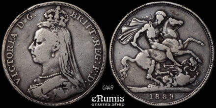 Great Britain, Victoria, Crown 1889, aVF