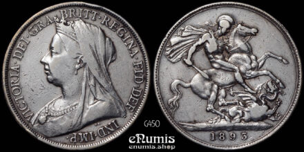 Great Britain, Victoria, Crown 1893, LVI, aVF