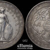 Great Britain, George V, Trade Dollar 1911, Bombay, VF+ Great Britain, George V, Trade Dollar 1911, Bombay, VF+