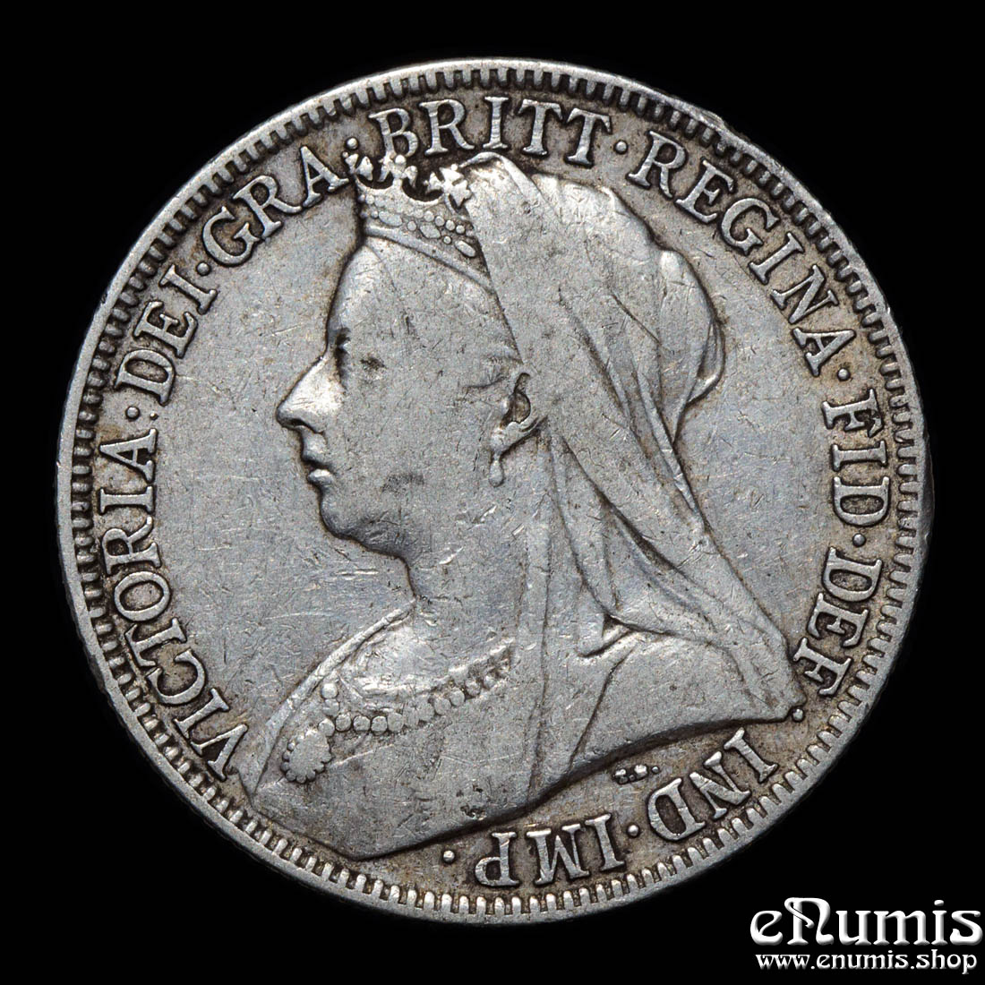 Great Britain, Victoria, Florin 1898, VF/VF+