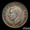 AUSTRALIA, George VI, Crown 1937, silver, VF-XF