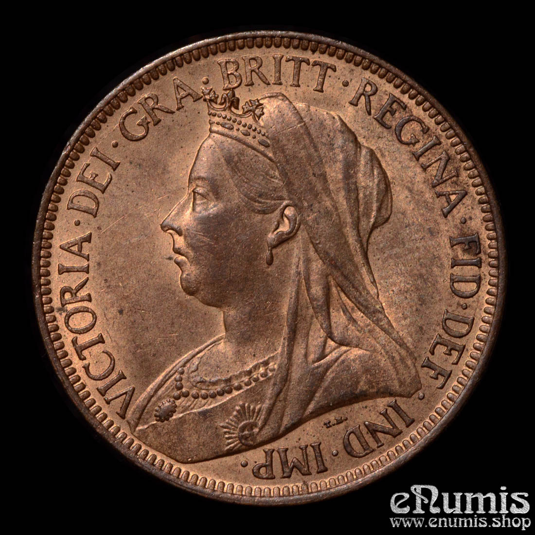 Great Britain, Victoria, Halfpenny 1898, UNC Great Britain, Victoria, Halfpenny 1898, UNC