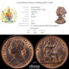 Great Britain, Victoria, Farthing 1881 H, UNC Great Britain, Victoria, Farthing 1881 H, UNC