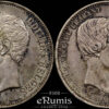 BELGIUM, Leopold I, 5 Francs 1853, Marriage of the Duke of Brabant, aUNC