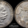 HUNGARY, Franz Joseph I, 5 Korona 1900, aUNC