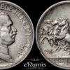 ITALY, Vittorio Emanuele III, 2 Lire 1914 R, XF